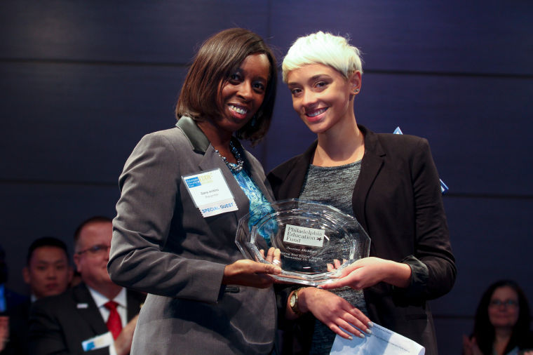Roxborough High senior Justina McMinn wins Rising Star EDDY Award